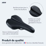 Selle de vélo de randonnée AARON avec Mousse à air - siège de vélo Ergonomique pour Hommes et Femmes - Selle Confortable pour vé
