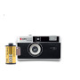 AgfaPhoto analogique 35 mm 1/2 Format Photo Noir avec Film négatif Couleur + Batterie