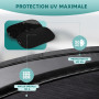 Pare-Soleil pour Voiture de bébé - CERTIFIÉ UPF50+ - Pare-Soleil pour Voiture de bébé - Certifié DEKRA - Matériau Premium GSM 10
