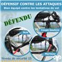 Widder Antivol pliable très sûr | 120 cm | Antivol pliant avec 4 clés et support comme antivol velo electrique | Idéal comme cad