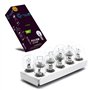 Lightworld24 Lot de 10 ampoules BAY15D P21W/5W pour feu stop arrière 12V 21W 5W