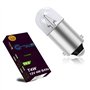 LIGHTWORLD24 10x T4W BA9s lampe de stationnement lampe de voiture 12V 4W poires voiture parking lumière éclairage intérieur écla