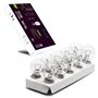LIGHTWORLD24 Lot de 10 ampoules sphériques P21W 24V 21W BA15s Feu de freinage