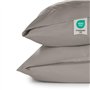 Blumtal Taie Oreiller 50x80 Lot de 2 - Housse de Coussin Microfibre - Taies d'oreillers avec Fermeture enveloppe, certifiée Oeko