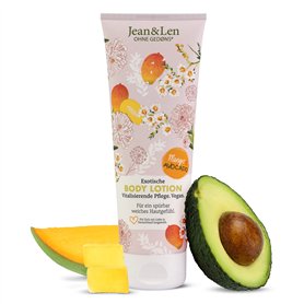 Jean & Len Lotion Corporelle Exotique Mangue et Avocat