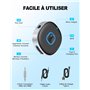 Mohard Récepteur Bluetooth Voiture, Adaptateur Bluetooth 5.3 Jack pour Haut-Parleur/Stéréo Domestique/Casque Filaire, 3.5mm AUX