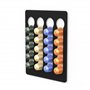 NewGround Designs Support mural pour 20 capsules Nespresso - Distributeur de capsules - Support mural sans perçage