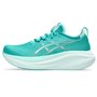 ASICS Femme Gel-Nimbus 27 Sneaker, Wave Teal Illuminate Mint, 39.5 EU
