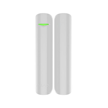 AJAX 38101.13.WH DOORPROTECT Plus White RILEVATORE APERTURA MAGNETICO INCLINAZIONE E URTO Détecteur d'ouverture magnétique