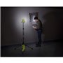 RYOBI - Projecteur LED sur trépied 18V ONE+ - 3 intensités : 2 700 / 1 000 / 500 Lumens - trépied ajustable jusqu'a 1,7 m - R18T