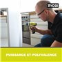 RYOBI Perceusevisseuse 12V 2 vitesses 30 Nm 24 positions mandrin 10 mm 2 batteries lithium 20 Ah chargeur Livrée en sac de trans