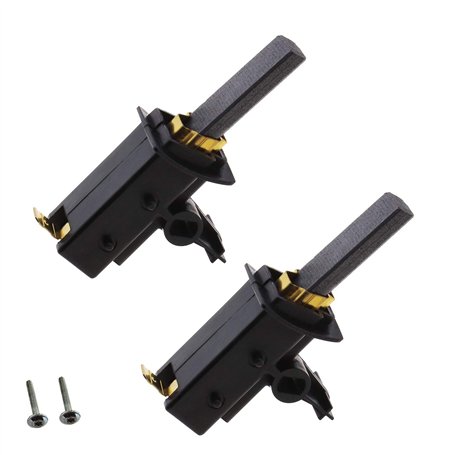 2pcs Balais de charbon Machine à Laver avec Supports 182364 Compatible pour Etna Gorenje Koerting Hanseatic Privileg