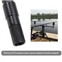 EMSea 4pcs Connecteur d'alarme de Pêche 3/8 Pouces Alarme de Morsure de Pêche Adaptateur à Dégagement Rapide Support de Canne à 
