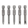 YINETTECH Lot de 5 embouts de tournevis magnétiques en forme de U U4 U5 U6 U7 U8 en forme de U pour tournevis électriques