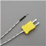 YINETTECH Lot de 8 mini-connecteurs de type K - Sonde de température de 1 m - Ligne de détection de température de type K - Plag