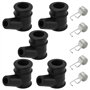 YINETTECH 10 Lot Bouchons de Bougie Allumage pour Tondeuse à Gazon Et Tronçonneuse à Ressort Capuchon Haute Pression avec Diamèt