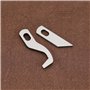 VGOL Lot de 2pcs Lames Supérieures et Inférieures pour Surjeter Lames Supérieures et Inférieures Compatible avec Singer S14-68 S