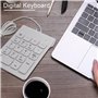 Wanjorlay Mini USB Filaire Pavé NuméRique Pavé NuméRique 18 Touches NuméRique pour Comptabilité Teller Ordinateur Portable Noteb