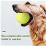 Wanjorlay Jouet de Morsure pour Animaux de Compagnie Balle Tennis GéAnte 24CM pour Chiens Jouet à Mâcher Balle de Tennis Gonflab