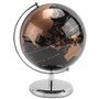 LEWITORS Globe scolaire 15 cm - Globe terrestre avec un pied en métal - Éducatif / géographique / Décoration pour