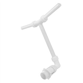 FVZWKHD Fontaine de piscine cascade réglable à double jet pour piscine sous-marine et au sol