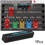 Qaautor Alimentation pour Pédales de Guitare 5 V avec Sorties 8 Voies Alimentation pour Pédalier Portable et Alimentation pour E