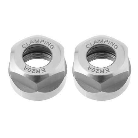 ECSiNG Lot de 2 écrous de Serrage à Roulement à Billes ER20 ER20A M25X1