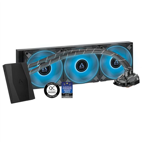 ARCTIC Liquid Freezer II 420 RGB (INCL. Controller) - Refroidisseur à Eau pour processeur AIO Multi-Compatible avec RGB