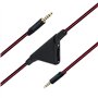 Mcbazel 2M Remplacement du Câble Audio Auxiliaire avec Contrôle du Volume pour le Casque de Jeu Astro A10/A30/A40 PS5/PS4/Xbox O
