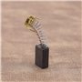 eMagTech 4 Paires Balais de Charbon de Moteur CB103 6x10x16mm Compatible avec HM0810 181030 Pièces de Rechange d'outils Électriq