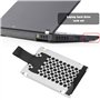 ECSiNG 2 Set Supports de Disque Dur SATA pour Ordinateur Portable de 7 mm avec Rail de Guidage en Caoutchouc SSD Compatible avec