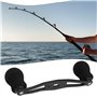 LT Easiyl 1 Poignée de Moulinet de Pêche avec Poignée EVA Compatible avec Abu Garcia Daiwa Moulinet Baitcasting Installation Côt