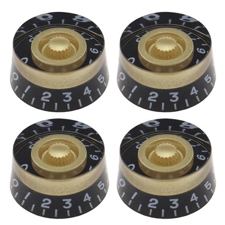 SG Store Lot de 4pcs Boutons de Commande de Guitare 6mm Compatible avec Gibson Compatible avec Les Paul Compatible avec Epiphone