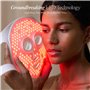 LumaLux Face | Masque facial à lumière LED Pro par Project E Beauty | 800 LED | 7 + 2 couleurs 460 nm ~ 1072 nm | Masque facial 
