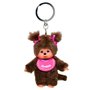 Sekiguchi Pendentif Rose Fille | 10 cm | Kiki | Monchhichi Porte-clés