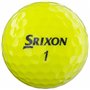 Srixon Q-Star Tour 4 – Douzaine de balles de Golf – Performance et Puissance – 3 pièces – Uréthane – Accessoires de Golf et Cade