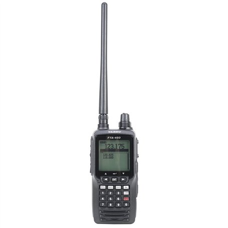 Yaesu FTA450L Radio VHF Portable pour l'aviation 118 000 à 136 975 MHz