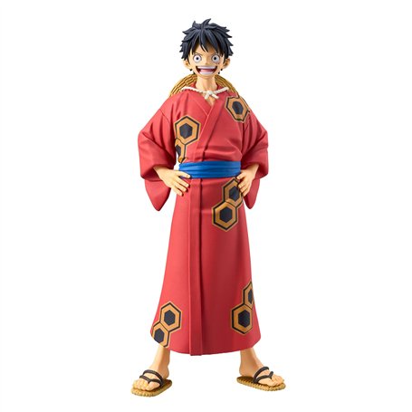 Banpresto Figurine d'action Monkey D Luffy One Piece - Dxf The Grandline Series Wanokuni Yukata Ver.