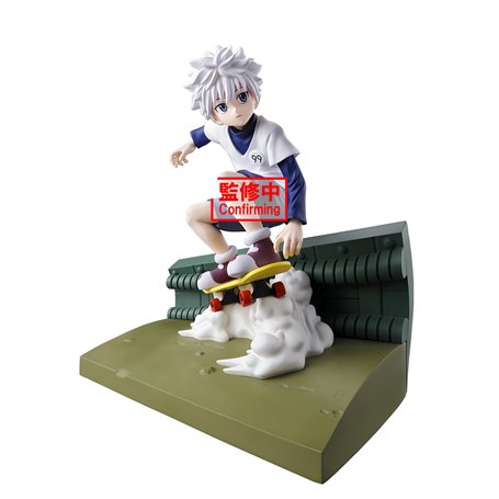 Statue De Killua sur Patin 8Cm