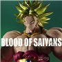 Banpresto Broly Figurine d'action Super Saiyan Dragon Ball Z Blood of Saiyans 20 cm BP89956P Multicolore Figurine à collectionne