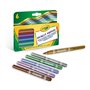 CRAYOLA - Super Set de feutres lavables et parfumés pour enfants, format pratique, 4 boîtes, activités créatives pour la maison