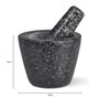 Mini mortier de cuisine et pilon en granit