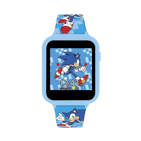 Sonic SNC4055 Montre à Quartz numérique pour garçon avec Bracelet en Silicone