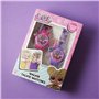 lol Surprise LOL40282 Montre à Quartz numérique pour Fille avec Bracelet en Silicone, Multicolore, Moderne