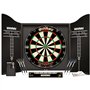 WINMAU Professional Darts Set Comprend Un Jeu de fléchettes Diamond Plus Bristle - Armoire Noire de Haute qualité - Ensemble de