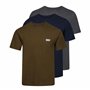 DKNY Lot de 3 T-Shirts pour Homme 100% Coton