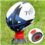 Precision Rugby Telescopic Kicking Tee T-Shirt télescopique Unisexe, Noir/Rouge, Taille Unique