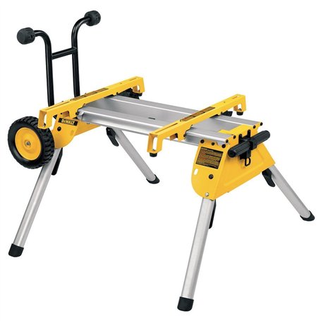 DEWALT - Piètement Roulant pour Scies à Table - DE7400-XJ - Support Stationnaire Léger et Facilement Transportable en Aluminium