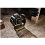 Dewalt - Niveau laser multiligne 3 x 360° compact XR 18V 2Ah Li-Ion - faisceau vert - DCLE34031D1-QW