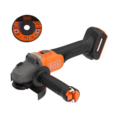 BLACK+DECKER Meuleuse sans Fil 18 V Brushless